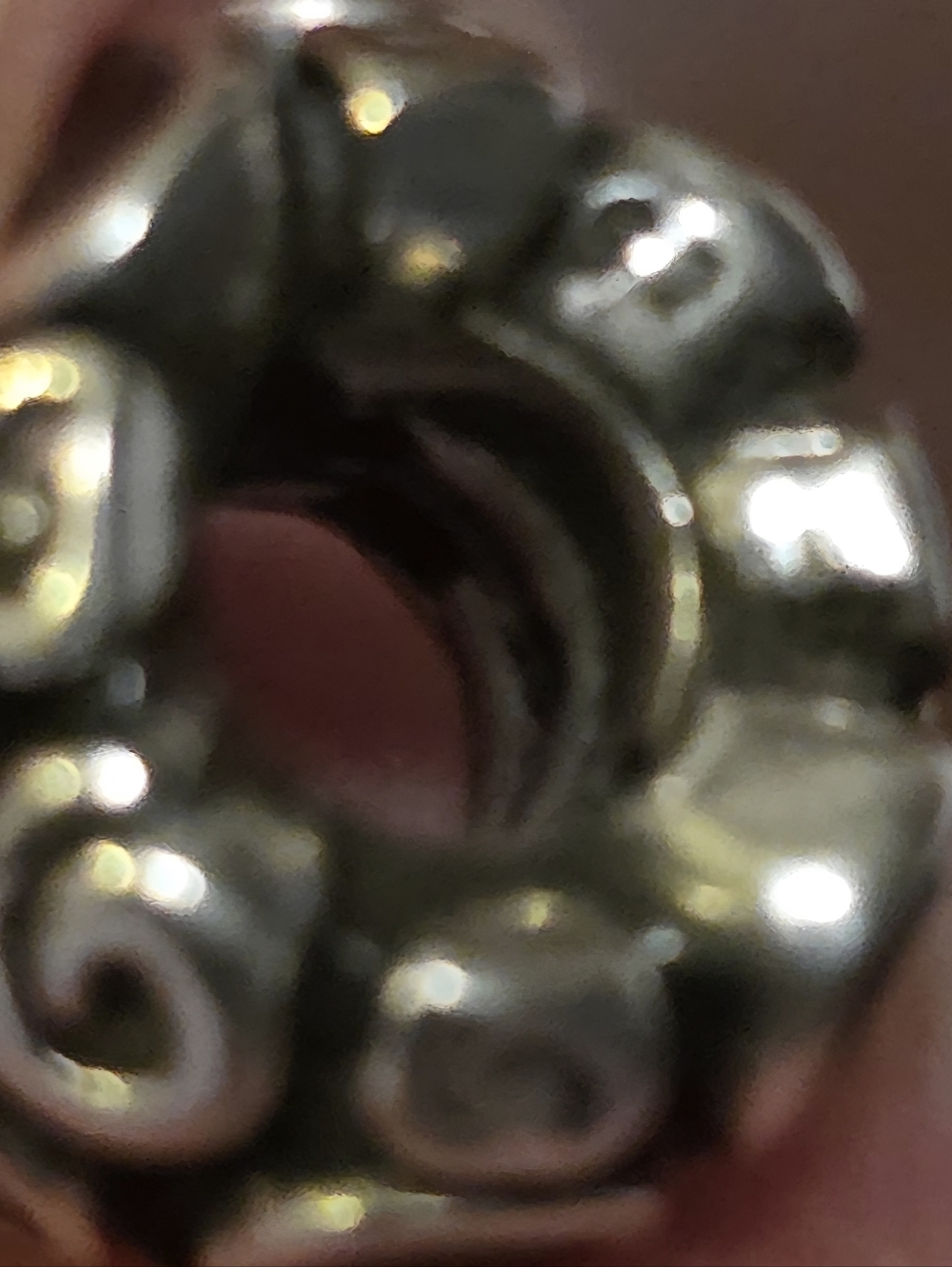 All Retired Original Pandora Moments 7.5 " Snake Chain 1 Clasp 7 Charms - Picture 9 of 16